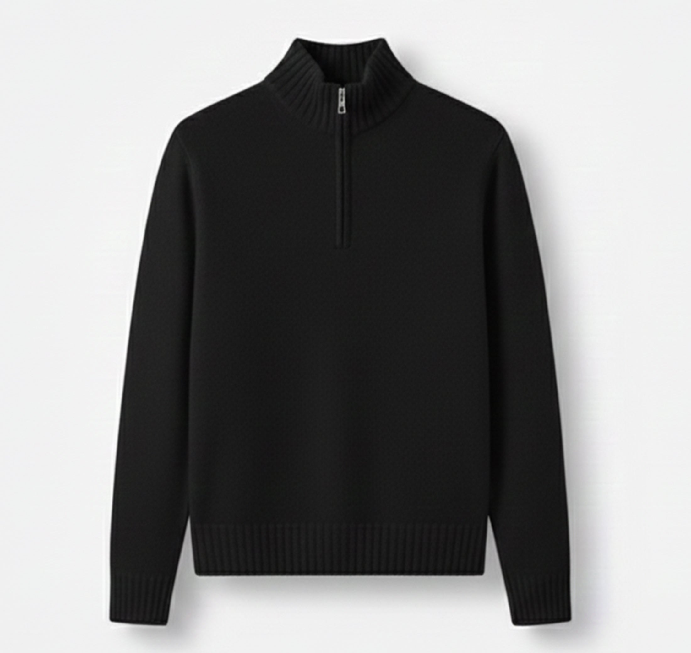 Men’s Half-Zip Sweater – Cozy Winter Knit