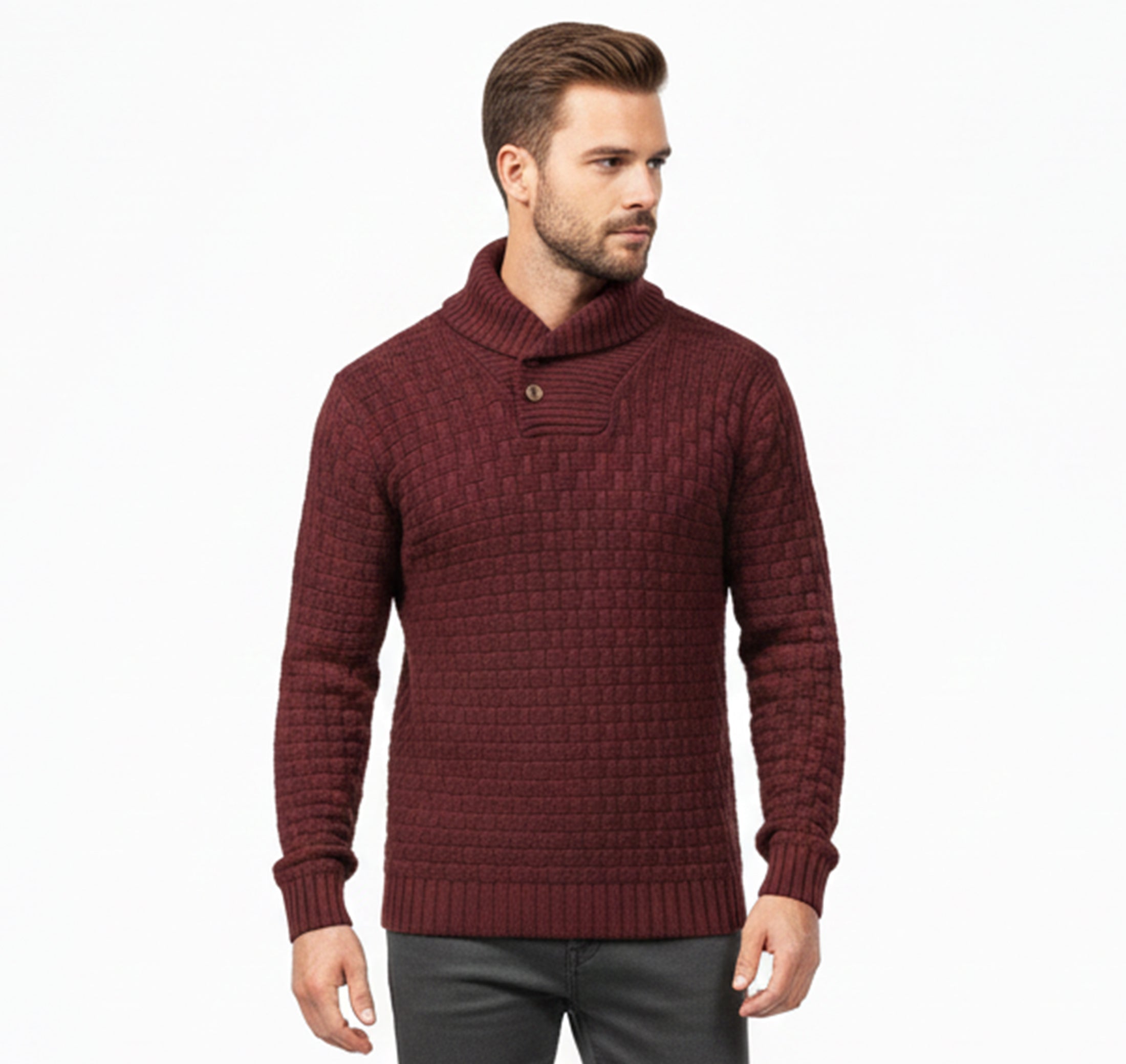 Men’s Knit Sweater – Urban Winter Fit