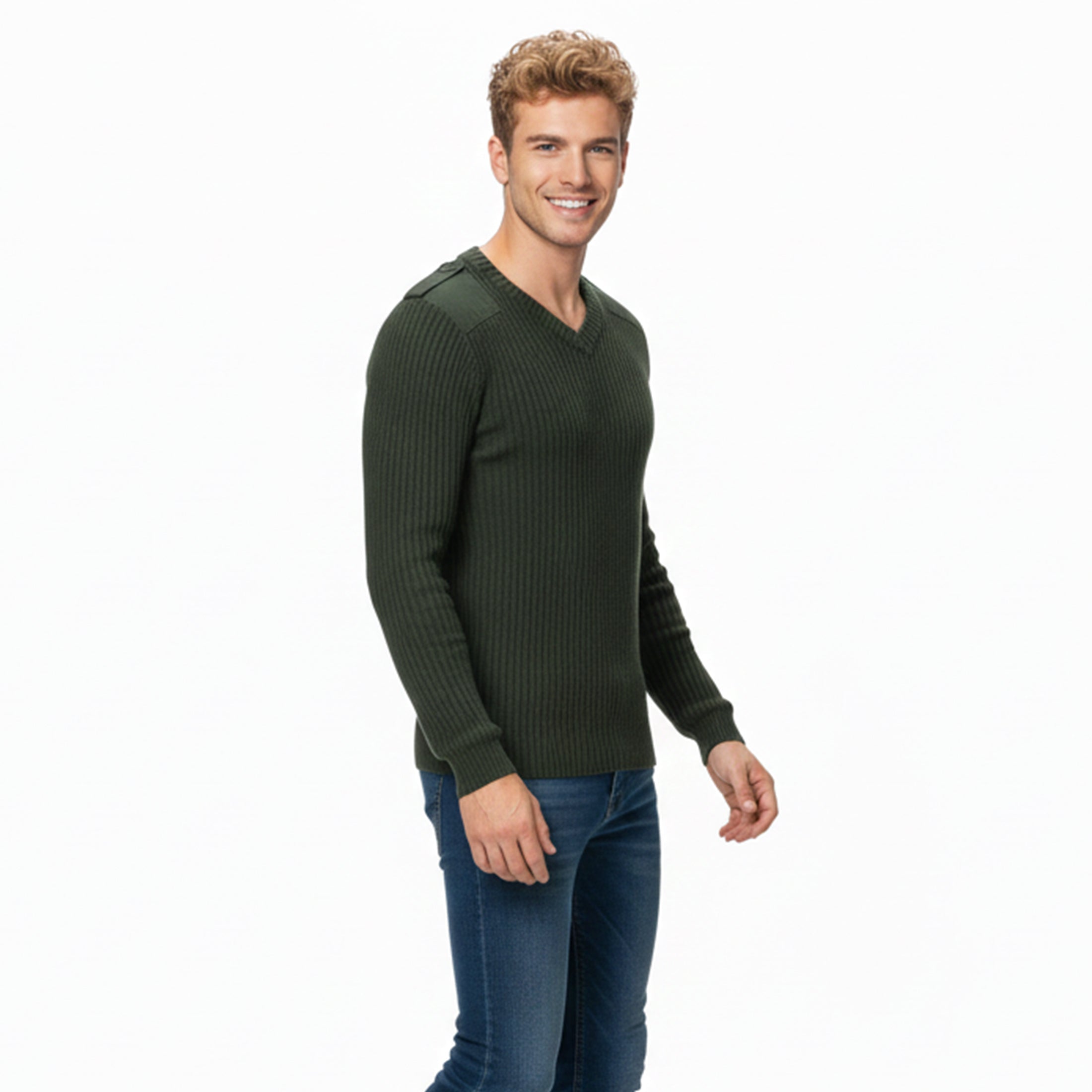 Men’s Fine-Knit Jumper – Essential Warmth