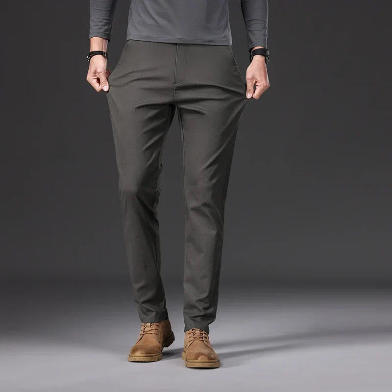 Men’s Canary Pants - Executive Slim Trousers